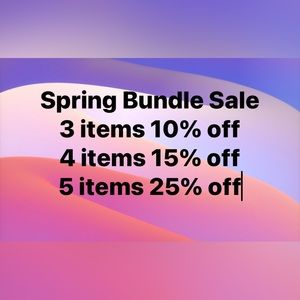 Bundle Sale